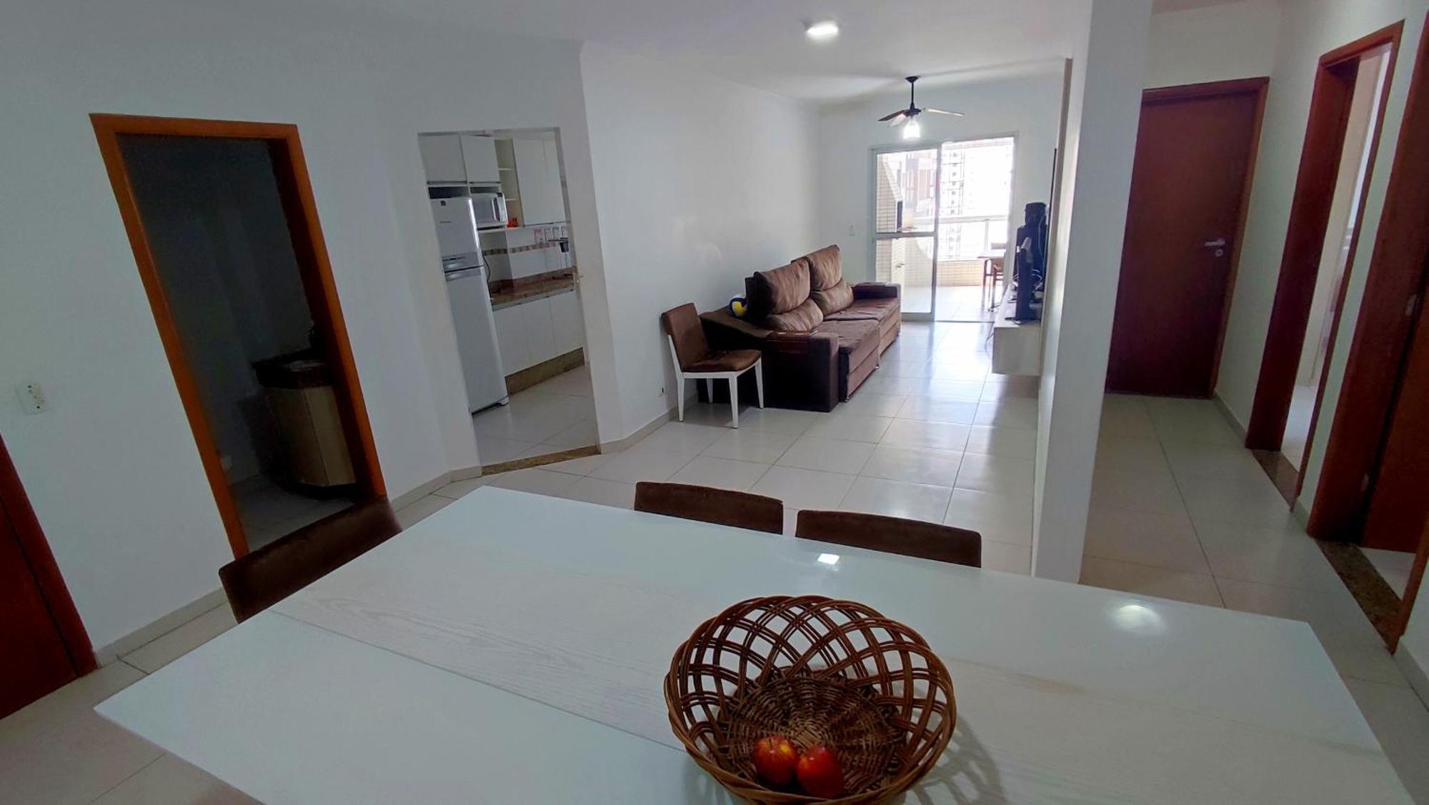 Apartamento Praia Grande Aviacao - 30 Mts Da Praia Zewnętrze zdjęcie