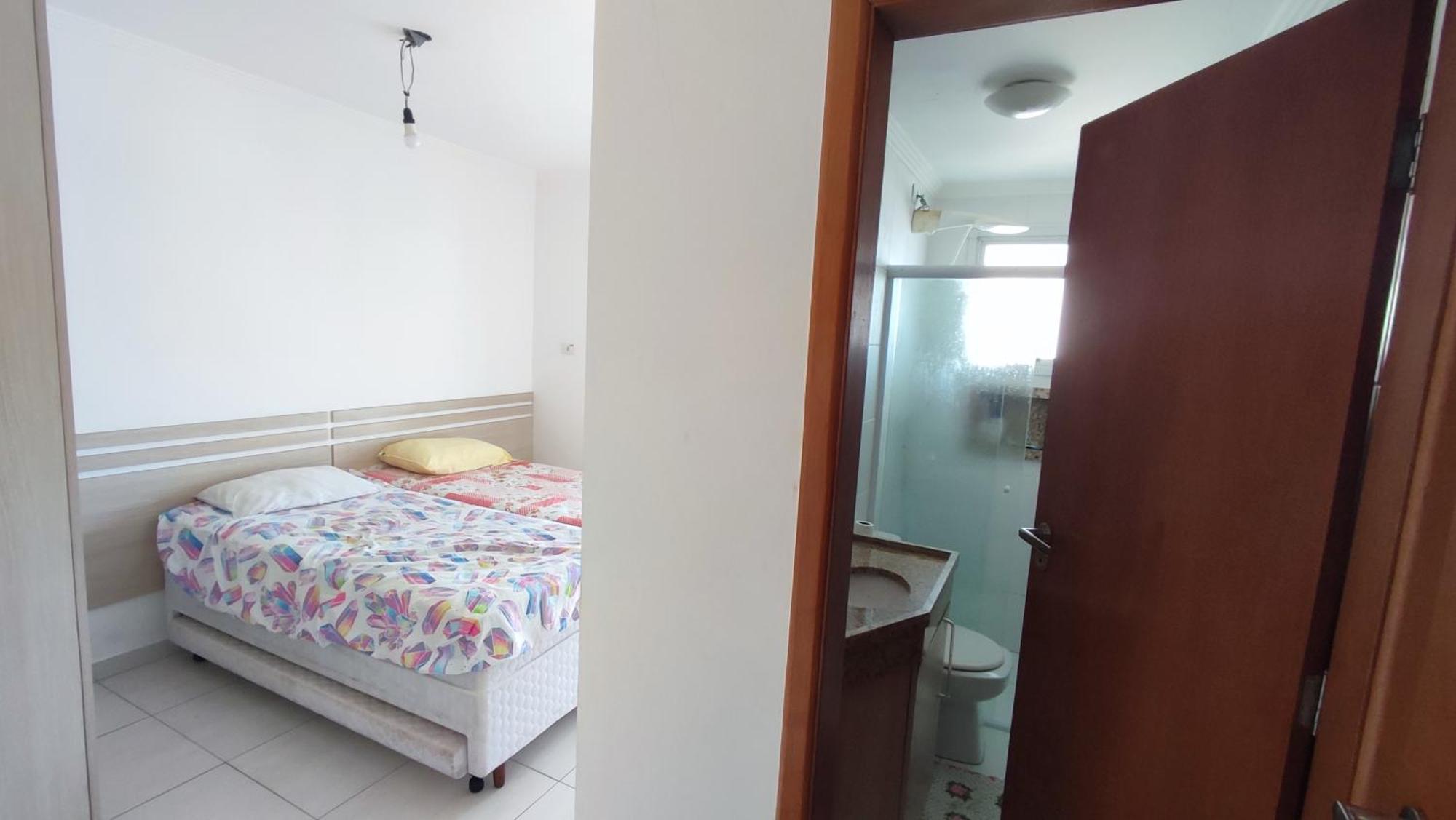 Apartamento Praia Grande Aviacao - 30 Mts Da Praia Zewnętrze zdjęcie
