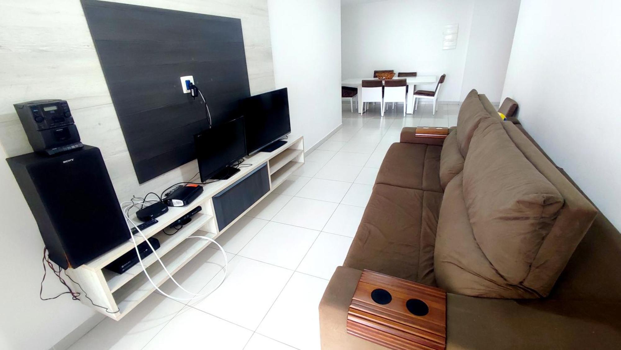 Apartamento Praia Grande Aviacao - 30 Mts Da Praia Zewnętrze zdjęcie