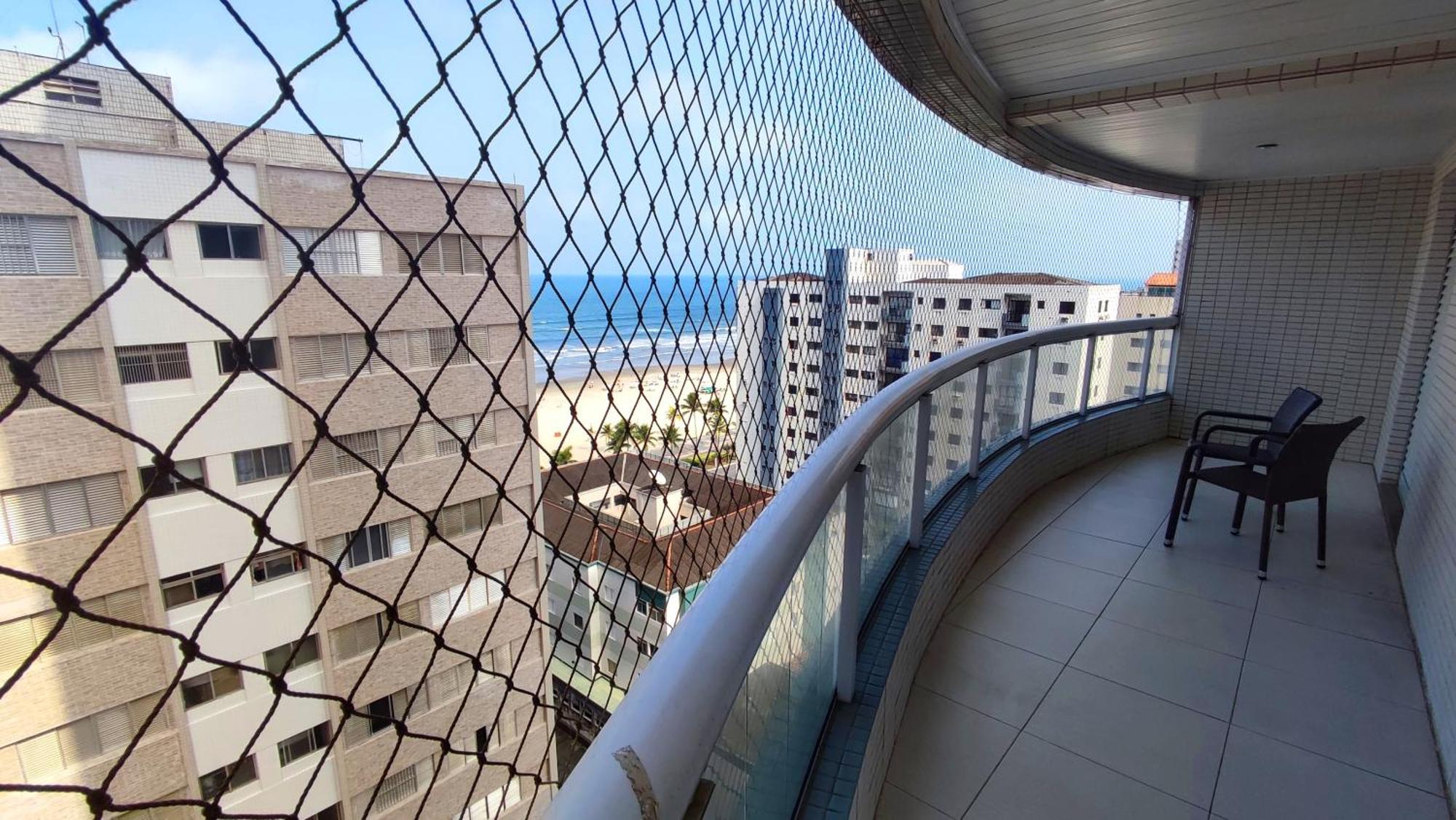 Apartamento Praia Grande Aviacao - 30 Mts Da Praia Zewnętrze zdjęcie